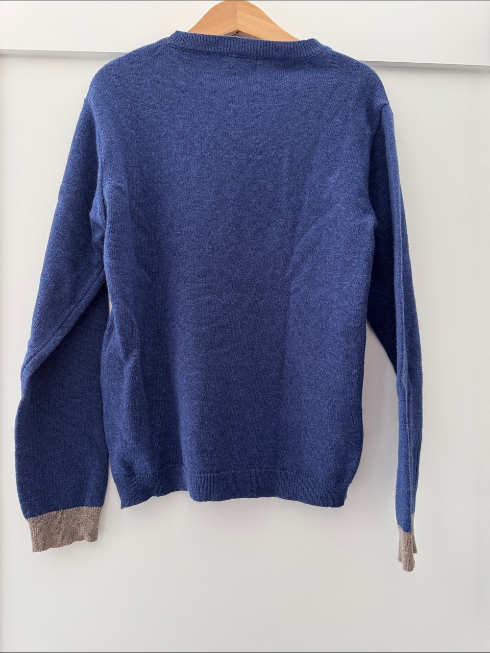 Navy Kids' Animal Stack Crewneck Sweater - Picture 4 of 5